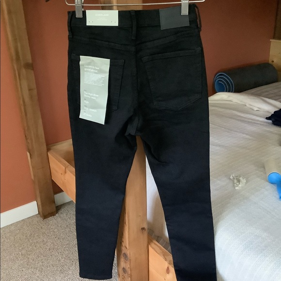 NWT Everlane Authentic Stretch High Rise Skinny Ankle Size 27 - Picture 3 of 6